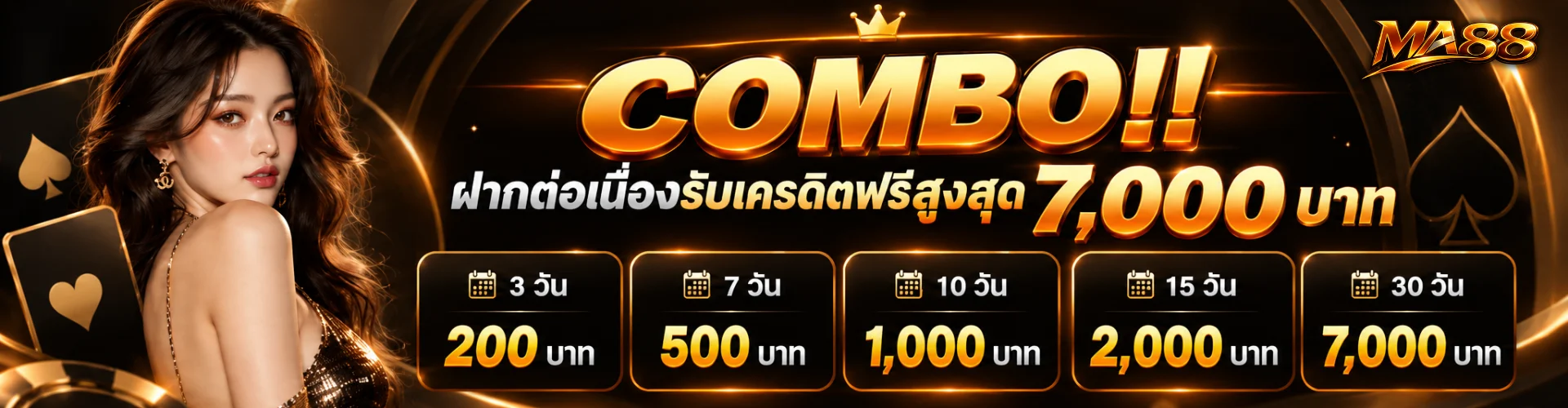 โปรโมชั่นแนะนำ ma88